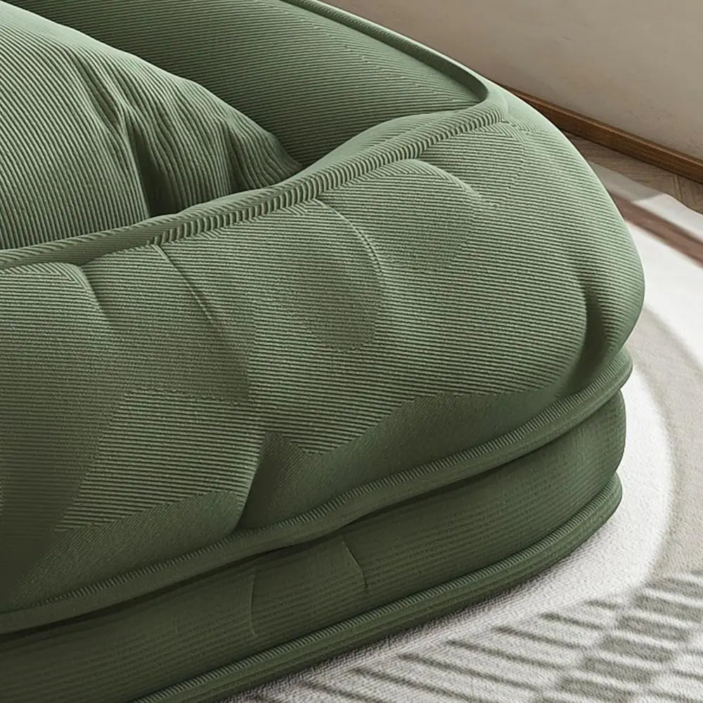 Corduroy Human Size Dog Bed, Oversized Foldable Human Dog Bed for Adults and Pets, Adjustable Lounge Sofa Bed with Cushions, Gia