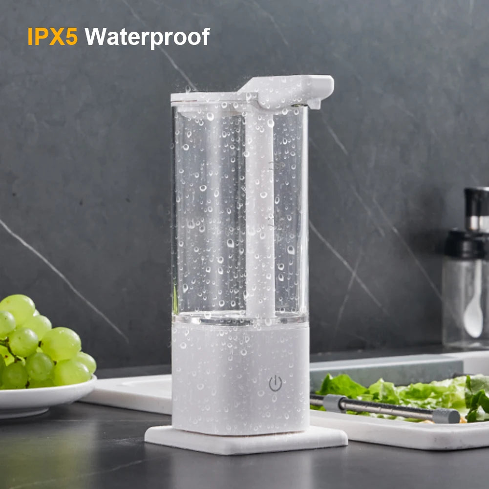 Automatic Liquid Soap Dispenser Smart Infrared Induction Liquid Dispenser Machine Battery/USB Charging 500/550ML Soap Dispenser