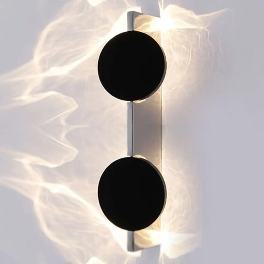 Corrugated LED Wall Lamp Modern Porch Wall Lamp Rotatable Wall Light Water Ripple Wall Lamp for TV/Mirror Bedroom Living Room