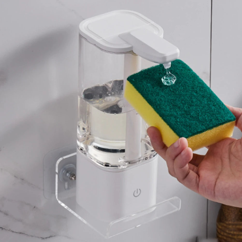 Automatic Liquid Soap Dispenser Smart Infrared Induction Liquid Dispenser Machine Battery/USB Charging 500/550ML Soap Dispenser