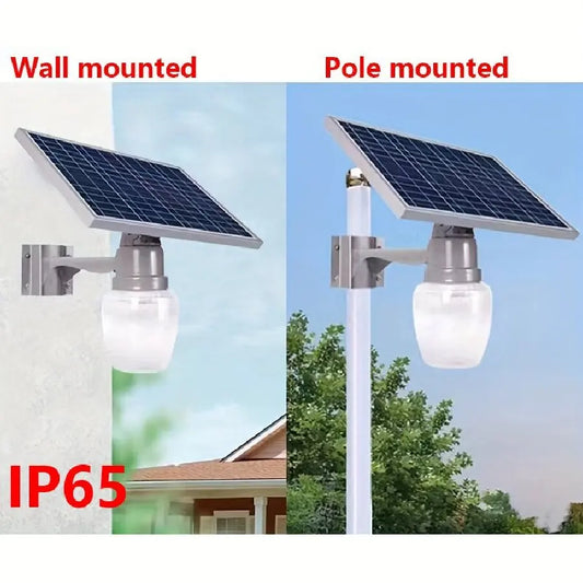 1PC 100W Solar Wall Lamp, Solar Pole Lamp, outdoor Solar Lights,IP65 Waterproof