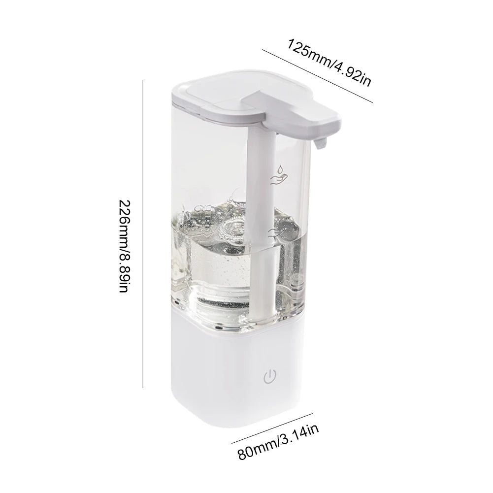 Automatic Liquid Soap Dispenser Smart Infrared Induction Liquid Dispenser Machine Battery/USB Charging 500/550ML Soap Dispenser
